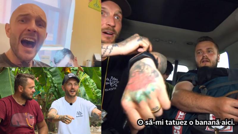 Bordea s-a ținut de cuvânt și imediat după ce au apărut imaginile în care i-a promis unui șofer în America Express că-și va tatua o banană, acesta a și pus în aplicare planul. Cum arată tatuajul.