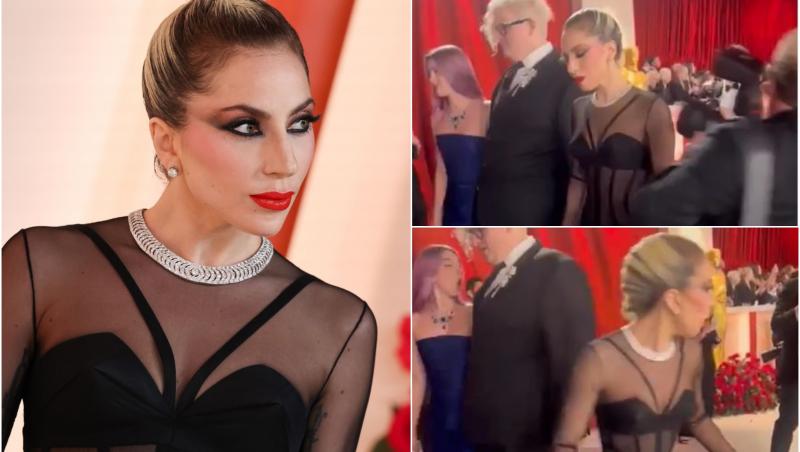 Lady Gaga i-a sărit în ajutor unui fotograf la Premiile Oscar 2023