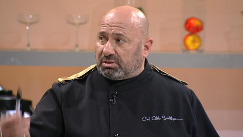 Imagini cu chef Cătălin Scărlătescu și chef Sorin Bontea de la filmările sezonului 11 Chefi la cuțite. Cum au fost surprinși