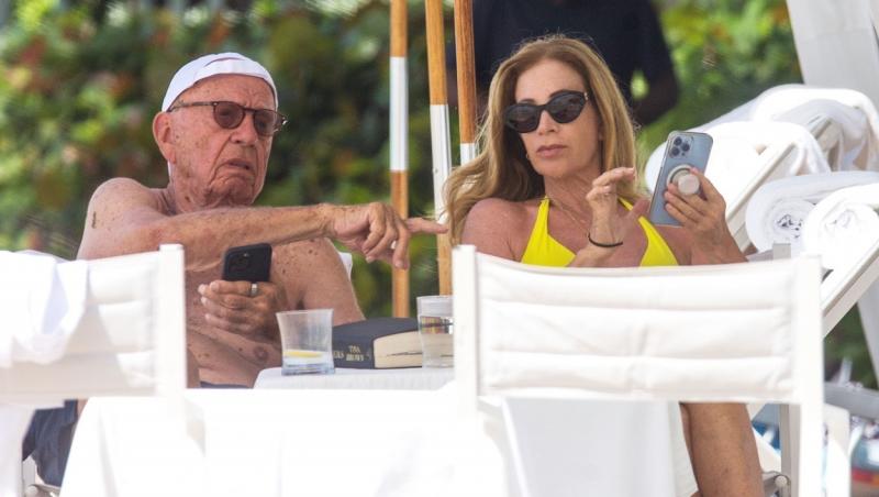 Magnatul Rupert Murdoch vrea să se căsătorească pentru a cincea oară la 92 de ani. Cine e și cum arată viitoarea soție