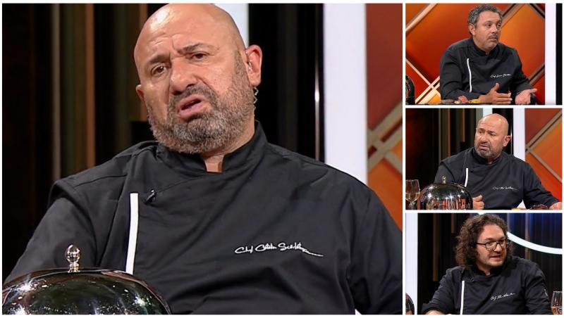 În ediția a treia a emisiunii Chefi la cuțite sezonul 11, Cătălin Scărlătescu a fost „deranjat” de atitudinea colegilor săi de la masa jurizării