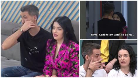 Mireasa sezon 7, 30 martie 2023. Dima și Sabrina au intrat în live cu fanii. Comentariul care l-a făcut pe tânăr să plângă