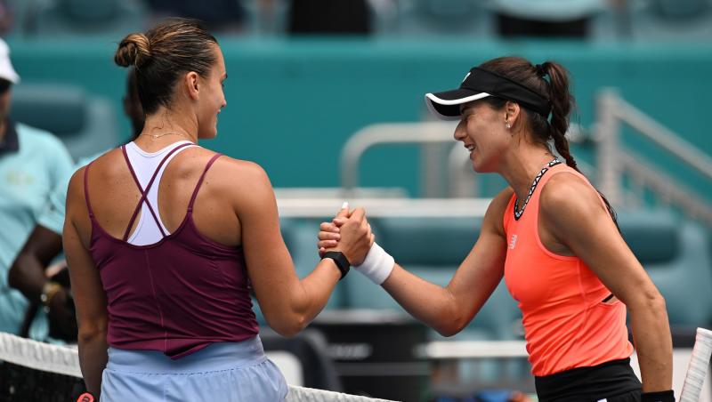 Sorana Cîrstea s-a calificat în semifinalele turneului „WTA 1000” de la Miami. De ce a izbucnit în râs la interviul de după meci