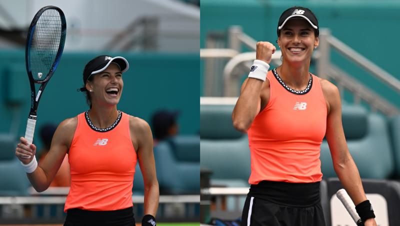 Sorana Cîrstea a învins-o pe Aryna Sabalenka la WTA Miami și se califică în semifinale. La finalul interviului pe care l-a oferit după meci, Sorana a izbucnit în râs. Iată ce i-a spus reporterul american.