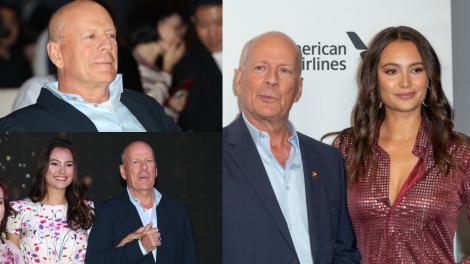Soția lui Bruce Willis, apel emoționant către jurnaliștii care îl urmăresc pentru a obține exclusivități: „Nu faceți asta”
