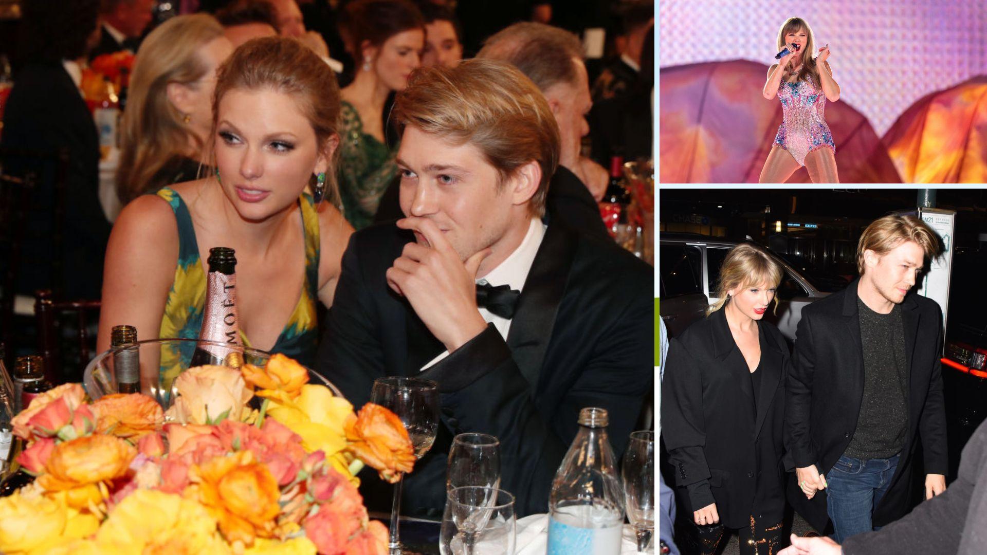 colaj foto Taylor Swift și Joe Alwyn