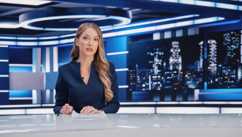 Cum arată prima prezentatoare TV “artificială”. Femeia este construită de inteligența artificială. Cum se mișcă și vorbește