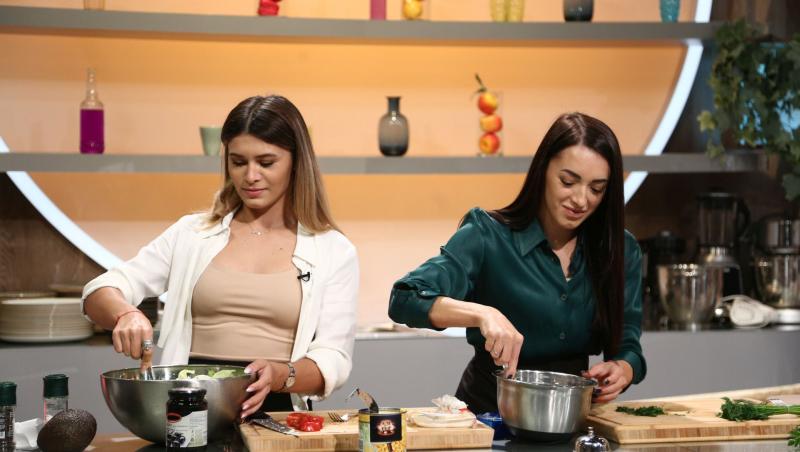 Diana Bulimar și Larisa Iordache au gătit în ediția 11 a emisiunii Chefi la cuțite, de la Antena 1
