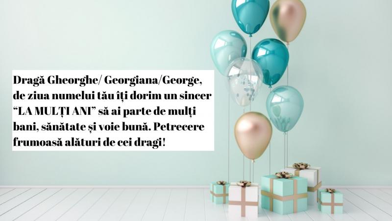 Urări de Sfântul Gheorghe: mesaje și felicitări. Imagini cu ”La mulți ani” pentru 23 aprilie