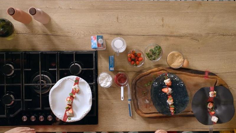 Hello Chef sezon 5, 23 aprilie 2023. Rețeta de Kulolo cu cartofi pregătită de Roxana Blenche, împreună cu Andra și Răzvan Gogan