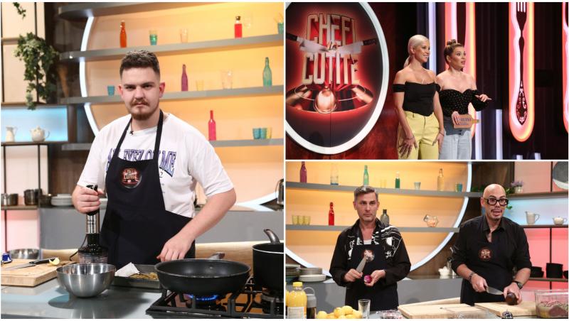 Tânărul din Drobeta-Turnu Severin care a gătit pentru Pep Guardiola și Ronaldo participă diseară la Chefi la cuțite