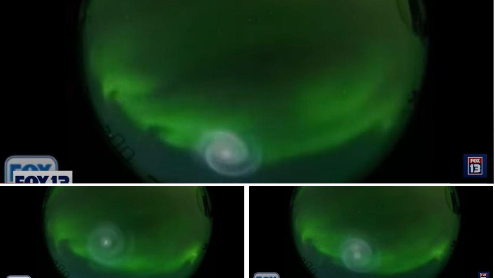 O spirală misterioasă a apărut pe cerul din Alaska și a stârnit un val de reacții virale. Ce era, de fapt, semnul misterios