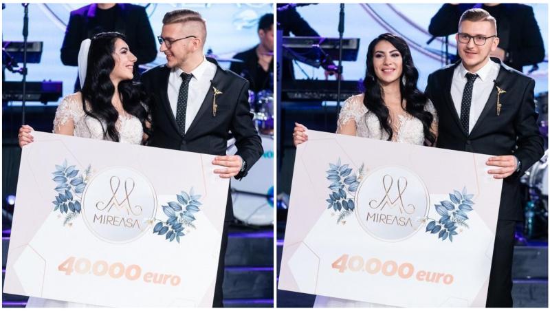Colaj cu Ela și Petrică în Finala sezonului 4 Mireasa cu premiul în mâini