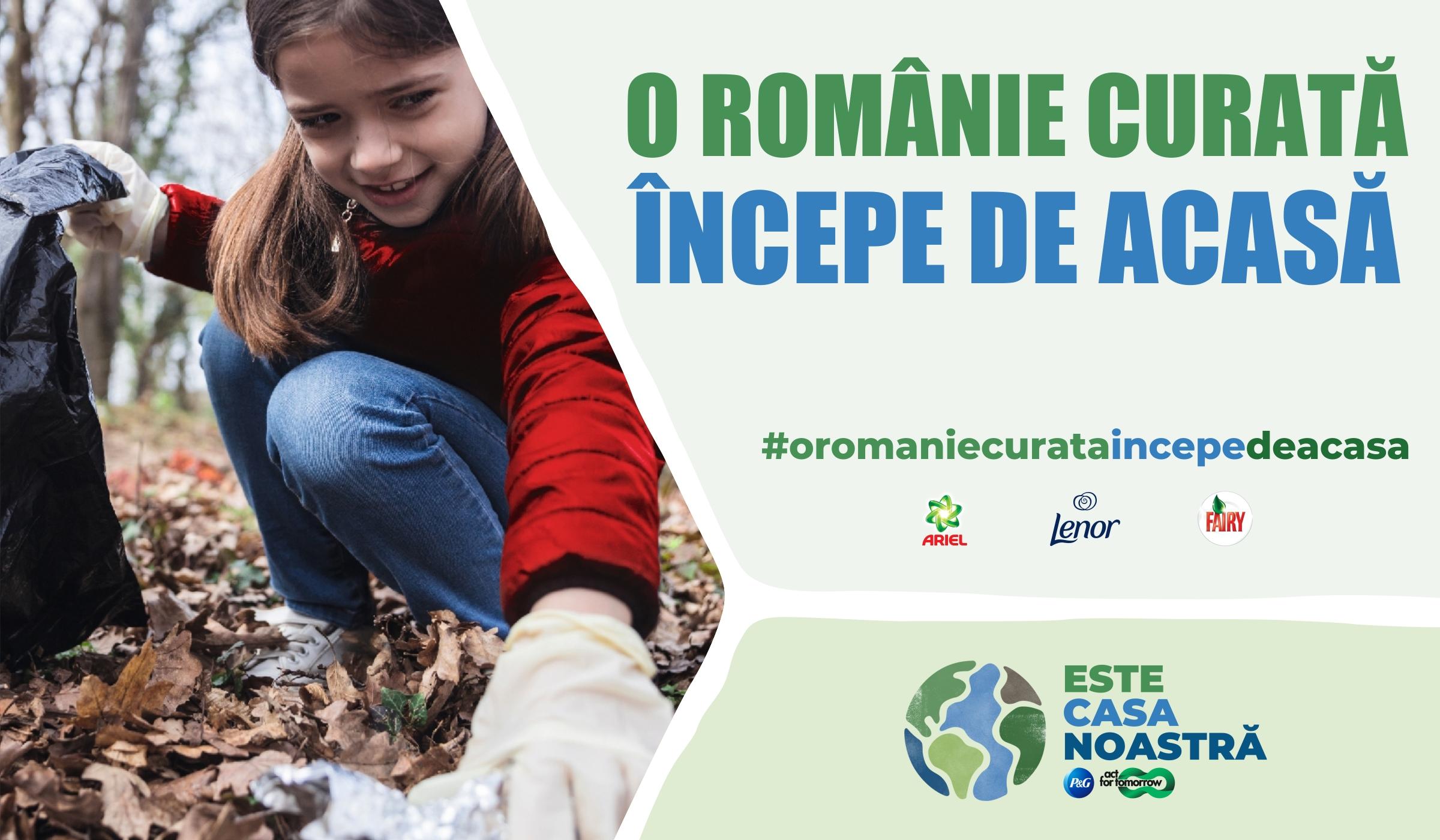 (P) 450 de voluntari din campania &bdquo;O Rom&acirc;nie Curată &Icirc;ncepe de Acasă&rdquo; au colectat peste 12 tone de deșeuri &icirc;n 5 orașe din țară