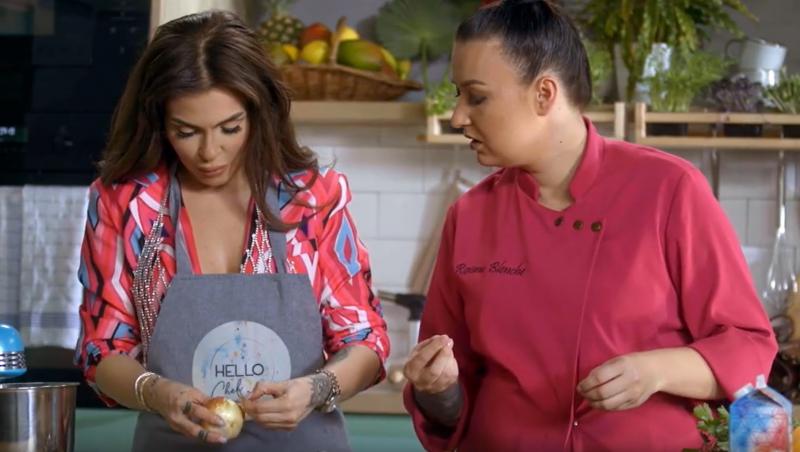 Hello Chef sezon 5, episodul 12 din 30 aprilie 2023. Roxana Blenche și Oana Radu au gătit o rețetă de supă de porumb