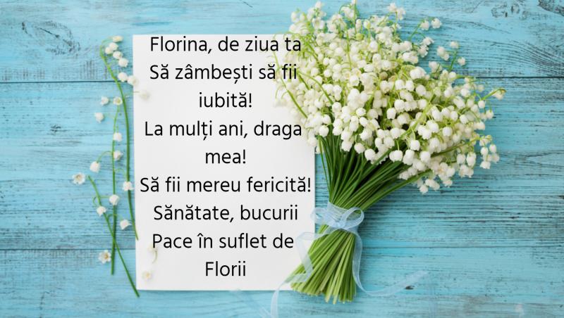 Felicitări de Florii 2023. Cele mai frumoase urări de „La mulți ani!” pentru cei care poartă nume de floare
