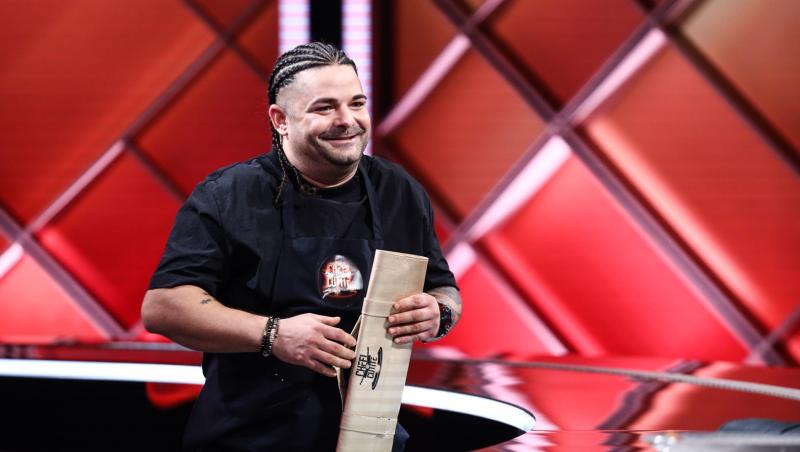 Cine este Dumitru Paul Tudosescu, cel care a devenit cuțitul de aur al lui Cătălin Scărlătescu, la Chefi la cuțite sezonul 11