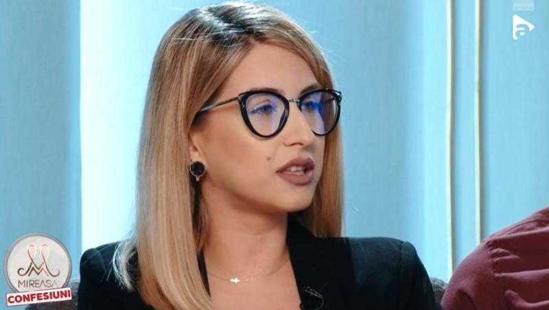 Răspunsul Mirunei, după ce Sabrina a spus că a vorbit cu ea înainte de a intra în casa Mireasa și a șters conversația