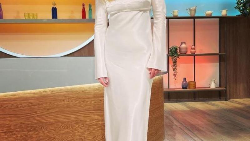 Cum arată rochia de mireasă pe care Gina Pistol o va purta la nuntă. Prezentatoarea a arătat primele imagini
