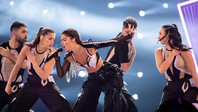 Noa Kirel, cea mai sexy concurentă de la Eurovision 2023. Reprezentanta Israelului a renunțat la haine pe scenă și a dansat lasciv