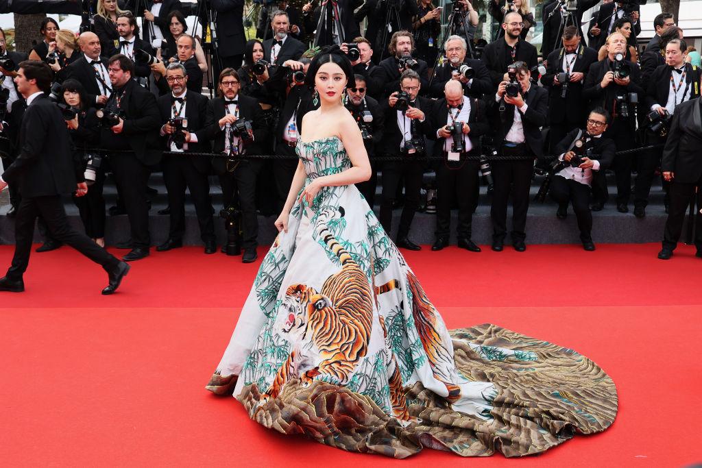 Fan Bingbing pe covorul roșu de la Cannes 2023