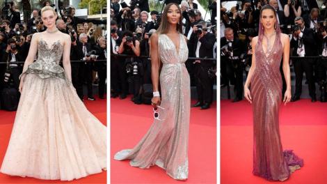 Cannes 2023. Cele mai spectaculoase apariții de pe covorul roșu. Ce au îmbrăcat divele la ceremonia de deschidere