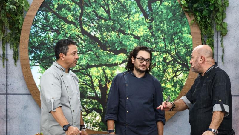 Sorin Bontea, Florin Dumitrescu și Cătălin Scărlătescu se întrec pentru ultima amuletă din sezonul 11 al emisiunii Chefi la cuțite