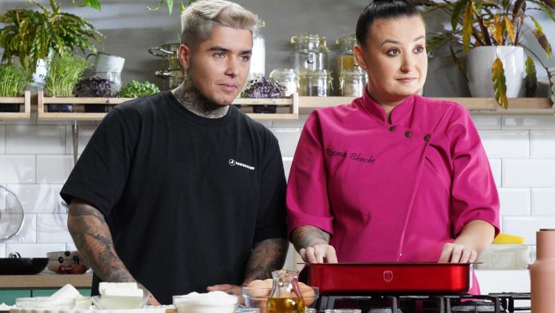 Hello Chef sezon 5, 21 mai 2023. Roxana Blenche și Lino Golden au gătit o rețetă de baton energizant georgian, perfect pentru sală