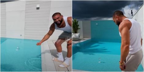 Cât a costat piscina lui Dorian Popa: „Am băgat atâția bani în ea”. Ce are în plan să facă vloggerul vara asta