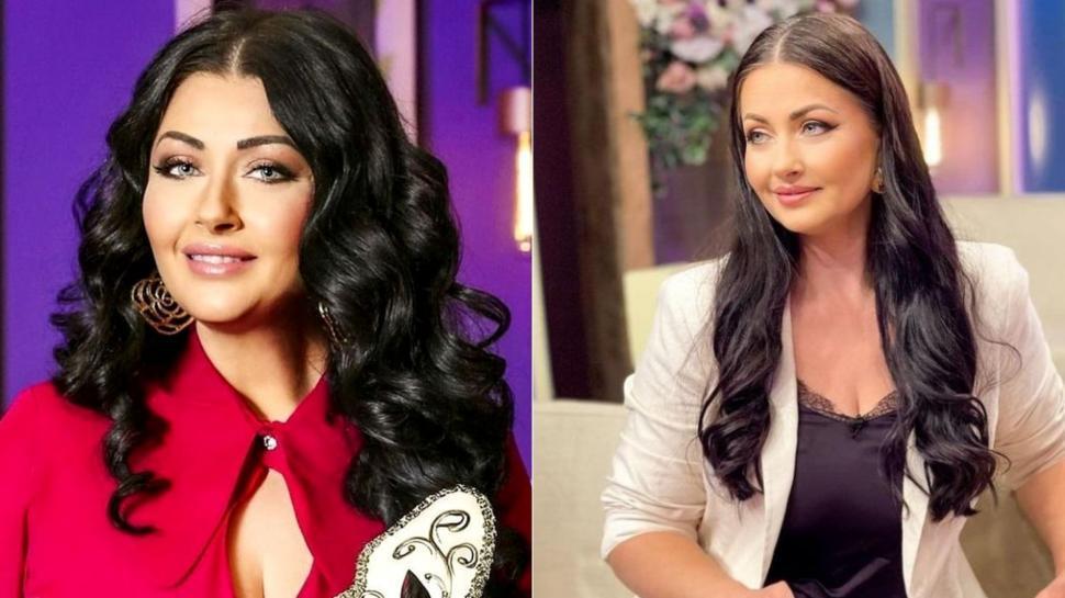 colaj foto cu gabriela cristea in platoul de la Mireasa