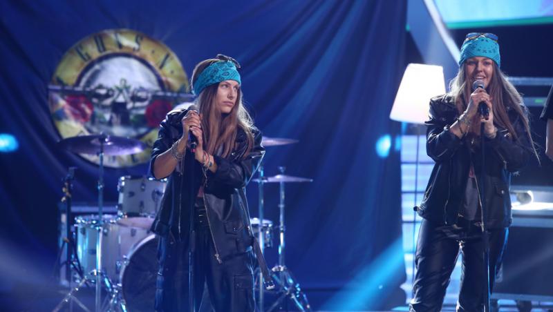 Te cunosc de undeva! 6 mai 2023. Amna și Misha, regal rock marca Guns N' Roses. Cum a arătat transformarea lor impresionantă