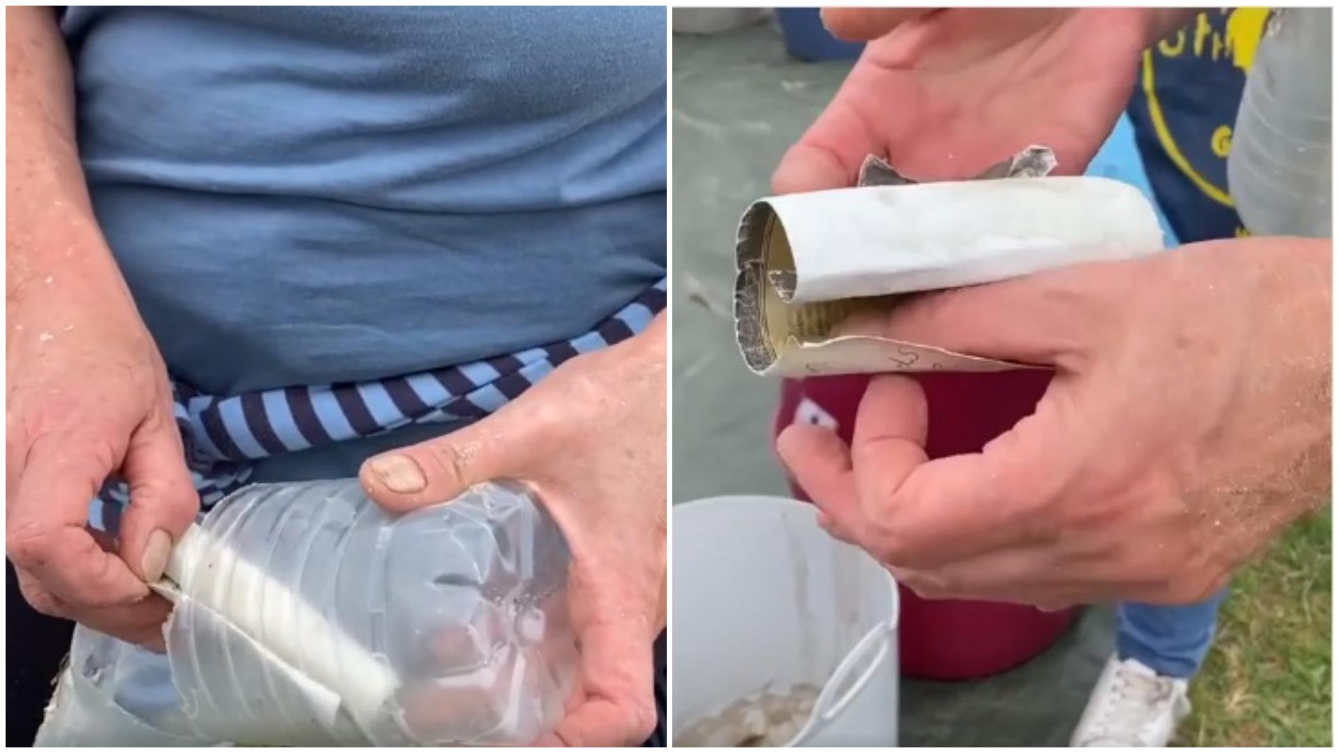 O femeie a găsit un bilețel &icirc;ntr-o sticlă, care a plutit pe ocean timp de 10 ani. Ce scria pe h&acirc;rtie