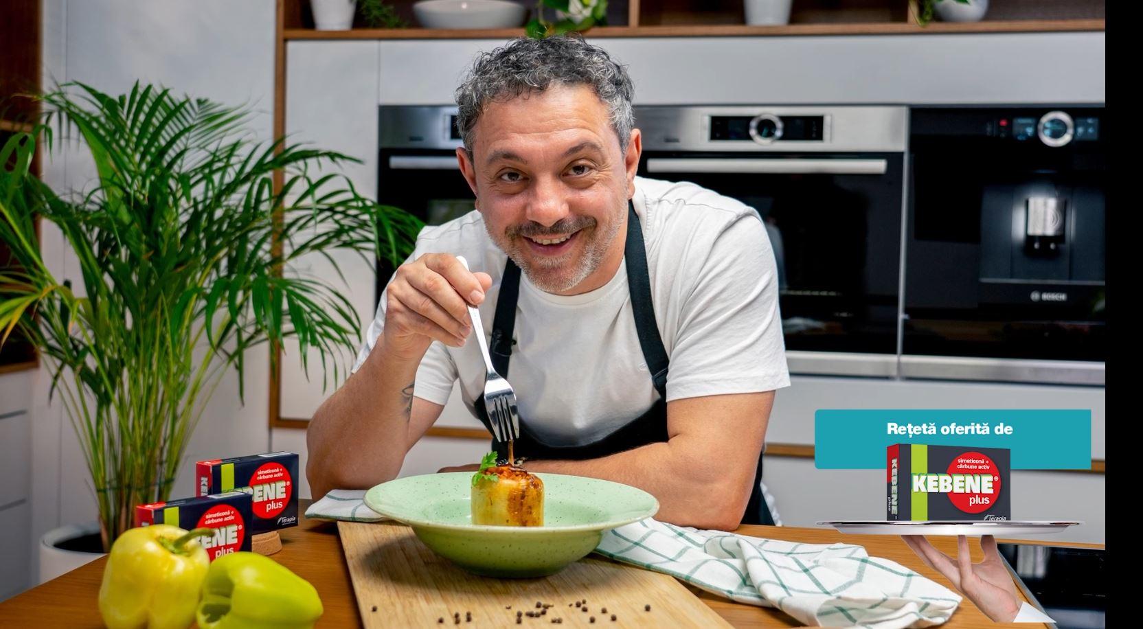 Chef Sorin Bontea gătește rețeta de ardei umpluți a soției sale: „Cred că am 20 de ani de când nu am mai făcut asta”