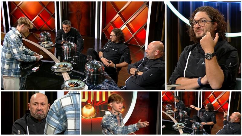 Alex Furman este concurentul care i-a uimit pe Sorin Bontea, Florin Dumitrescu și Cătălin Scărlătescu în ediția 19 a emisiunii Chefi la cuțite