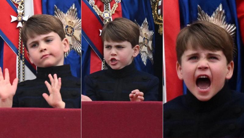 Prințul Louis, cel mai mic copil al lui Kate Middleton și Prințului William, a reușit să fure spectacolul și la încoronarea Regelui Charles al III-lea.