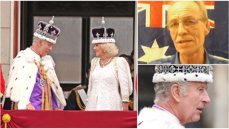 Colaj cu Regele Charles, Regina Camilla și Simon Dorante-Day