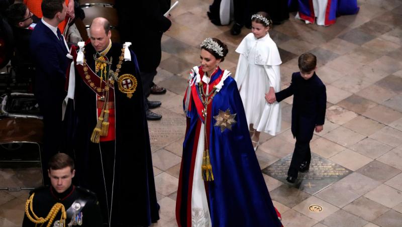 De ce au întârziat Prințul William și Kate Middleton la ceremonia de încoronare. Regele Charles a fost deranjat de asta