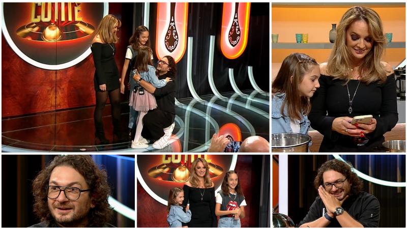 Una dintre marile surprize din ediția 20 a emisiunii Chefi la cuțite sezonul 11 a fost să o vedem în bucătărie pe Cristina, soția lui Florin Dumitrescu, alături de cele două fiice ale lor, Mia și Ava