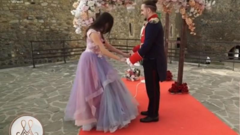 Mireasa sezon 7, 12 iunie 2023. Vlad și Cătălina s-au logodit. Imagini cu cererea în căsătorie