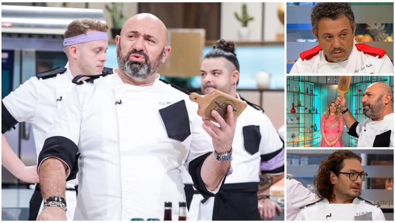 În ediția 36 a emisiunii Chefi la cuțite sezonul 11, Cătălin Sărlătescu a folosit o amuletă năucitoare și a dat o sarcină neașteptată pentru Sorin Bontea și Florin Dumitrescu