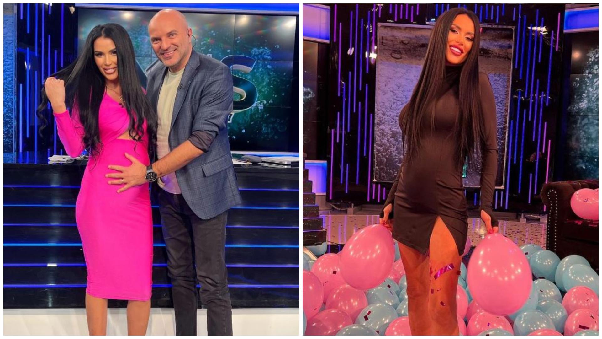 Colaj cu Daniela Crudu în două ipostaze diferite la Xtra Night Show alături de Dan Capatos