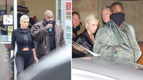 Iubita lui Kanye West a mers desculță și fără lenjerie intimă pe stradă! Cum au surprins-o paparazzi pe Bianca Censori | Foto