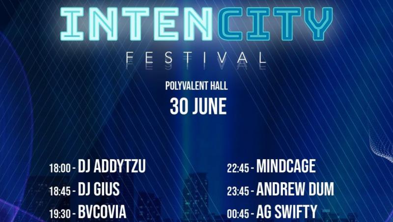 Cea de-a doua ediție a Festivalului IntenCity aduce în oraș nume renumite din muzica internațională