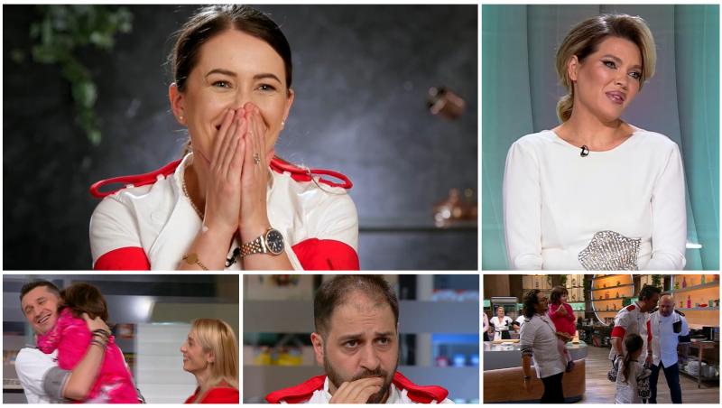 Colaj cu semifinaliștii sezonului 11, Gina Pistol și chefii în bucătăria Chefi la cuțite