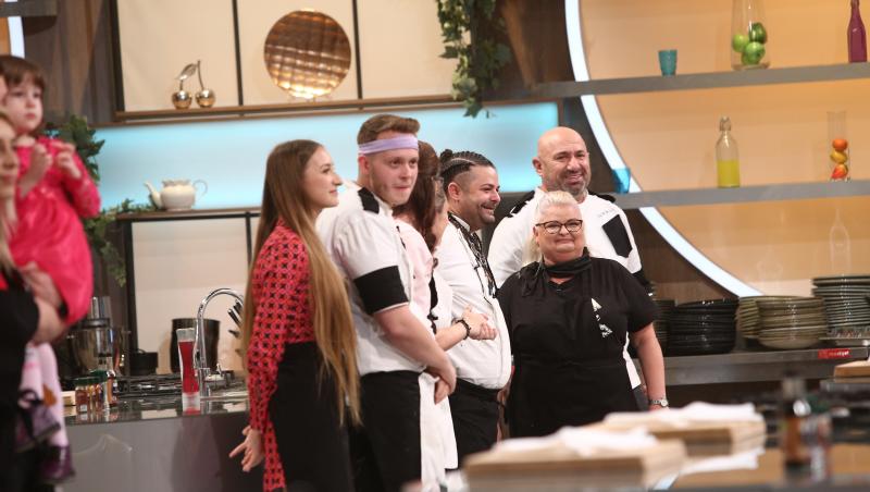 Chefi la cuțite, semifinala 19 iunie 2023. Gina Pistol a anunțat a două probă de gătit. Ce s-a întâmplat când au apărut familiile