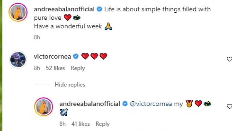Andreea Bălan și Victor Cornea și-au asumat relația. Ce gest a făcut cântăreața pentru tenismen și cum a reacționat acesta