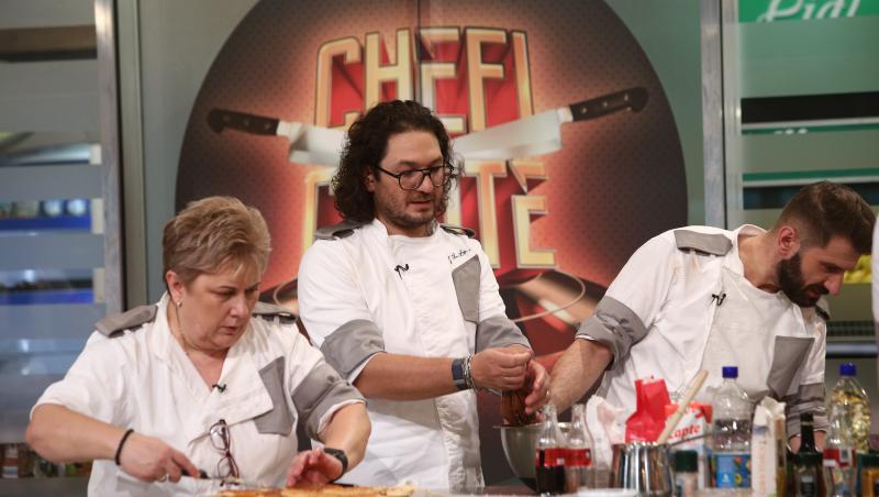 Finala sezonului 11 Chefi la cuțite. Nina Hariton a răbufnit când a văzut ce făceau rivalii săi. Cătălin Scărlătescu, reacție dură