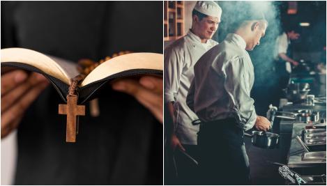 Proprietarul unui restaurant a angajat un preot fals pentru a afla păcatele angajaților, la locul de muncă. Ce s-a întâmplat apoi