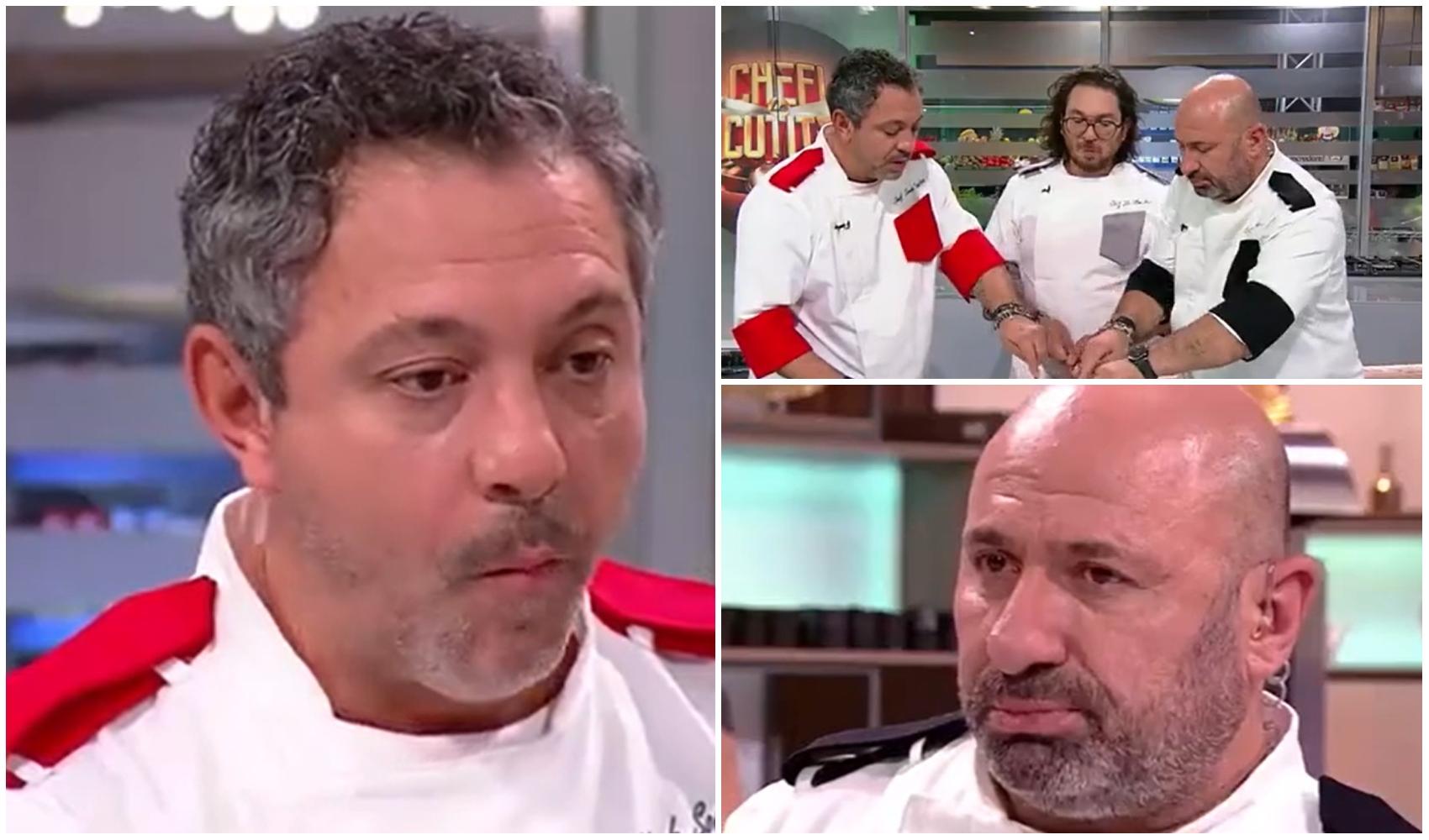 Ce au făcut Sorin Bontea, Florin Dumitrescu și Cătălin Scărlătescu în timpul unei degustări, la Chefi la cuțite sezonul 11