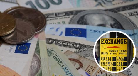 Cursul valutar BNR, 26 iunie 2023. Cât au ajuns să coste euro și dolarul luni, la început de săptămână